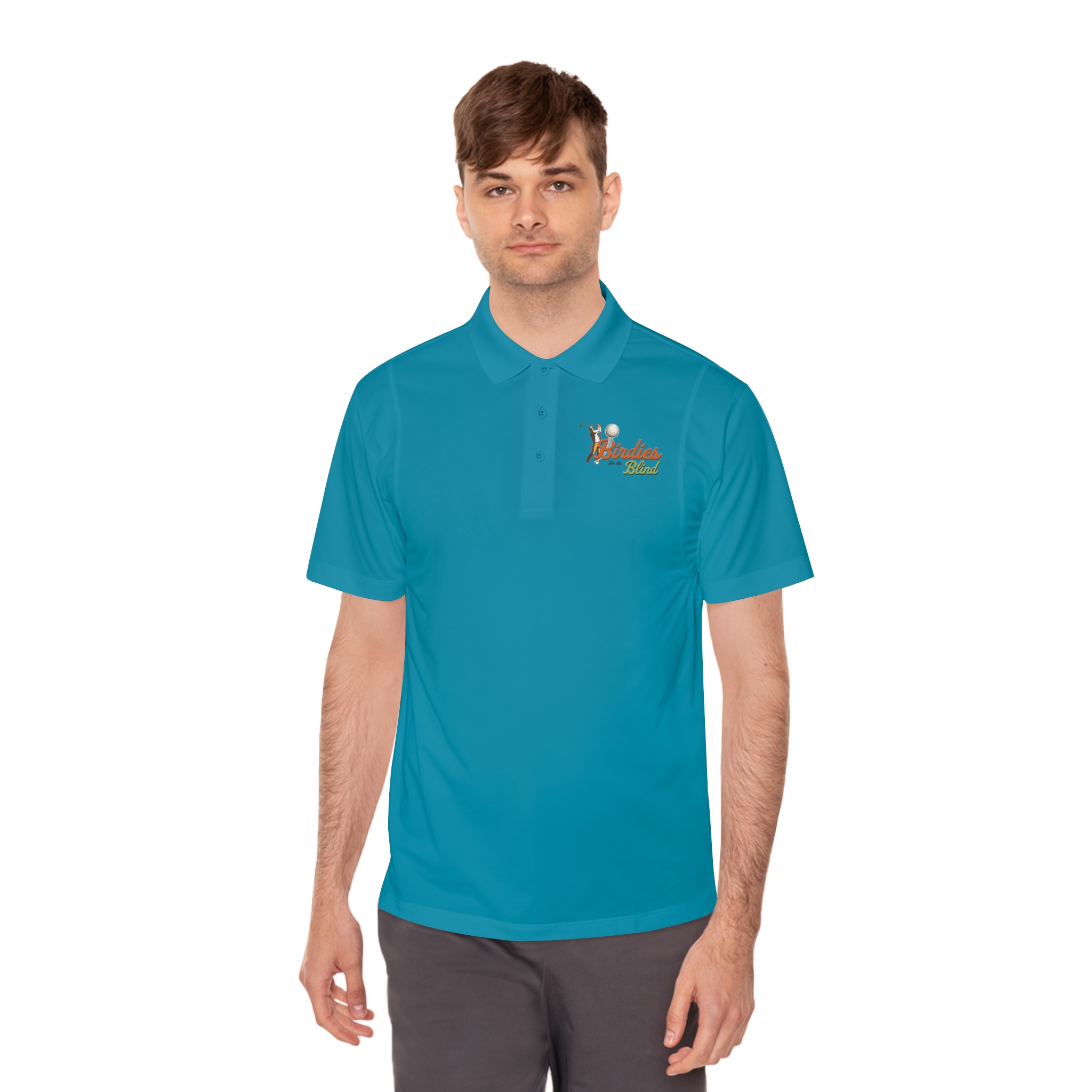 Birdies for the Blind Men’s Sport Polo – Performance with Purpose - Image 12