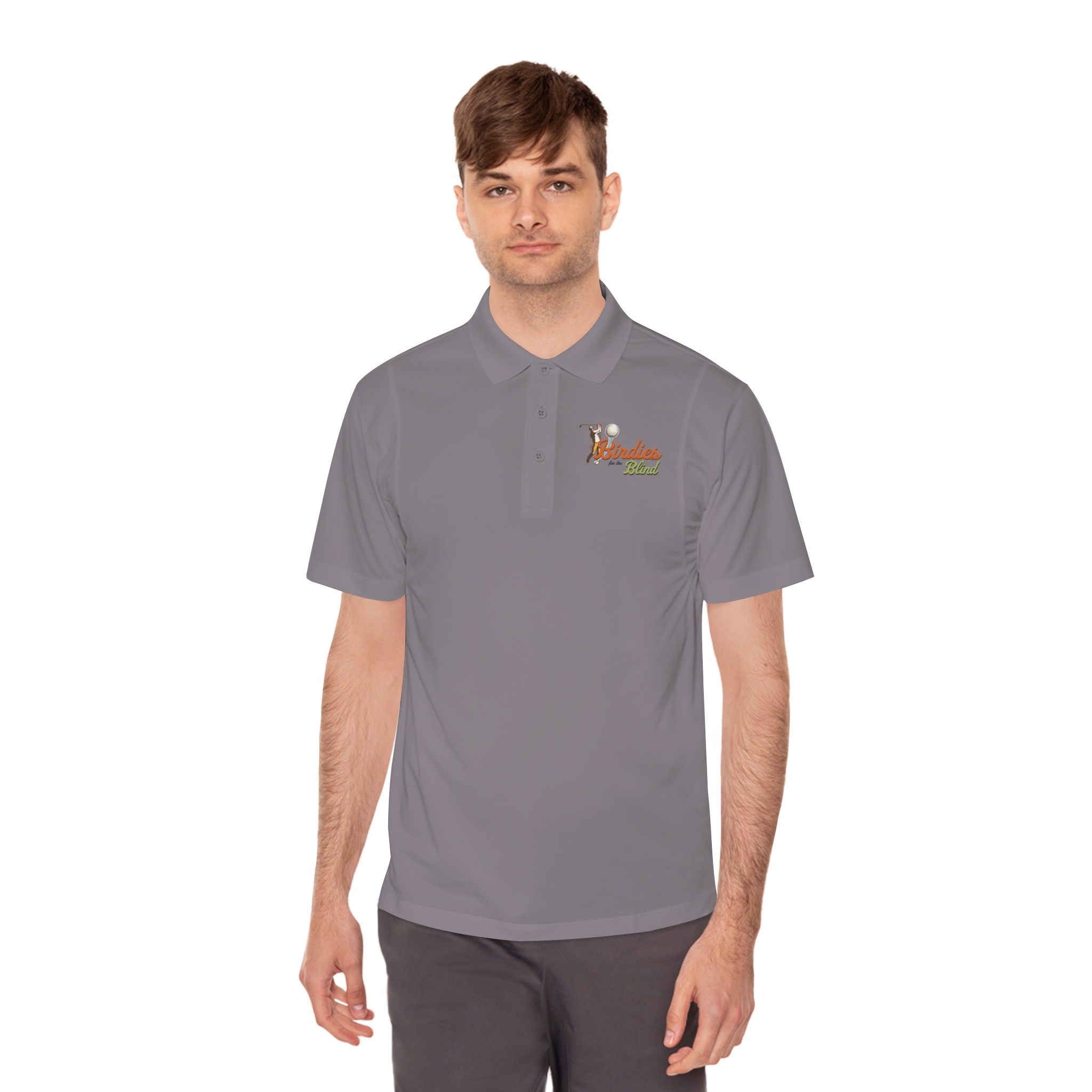 Birdies for the Blind Men’s Sport Polo – Performance with Purpose - Image 9