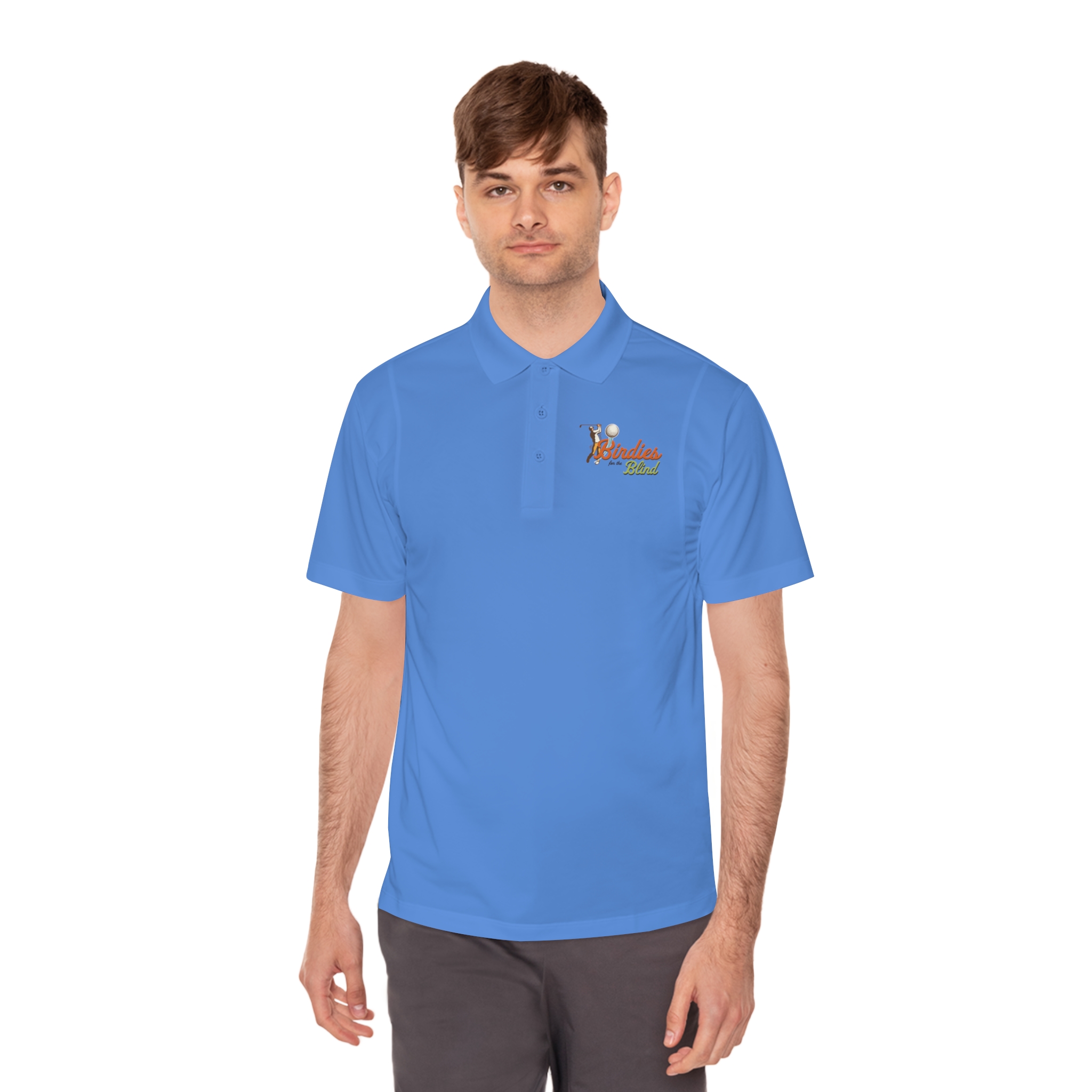 Birdies for the Blind Men’s Sport Polo – Performance with Purpose - Image 15
